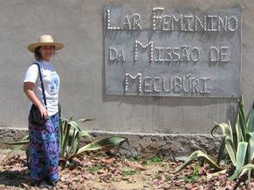 Mecubúri: Voluntária Ana Margarida